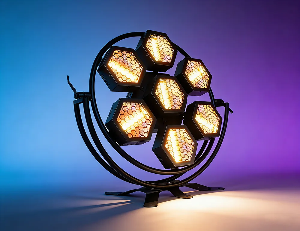 Cechy reflektora scenicznego LED.